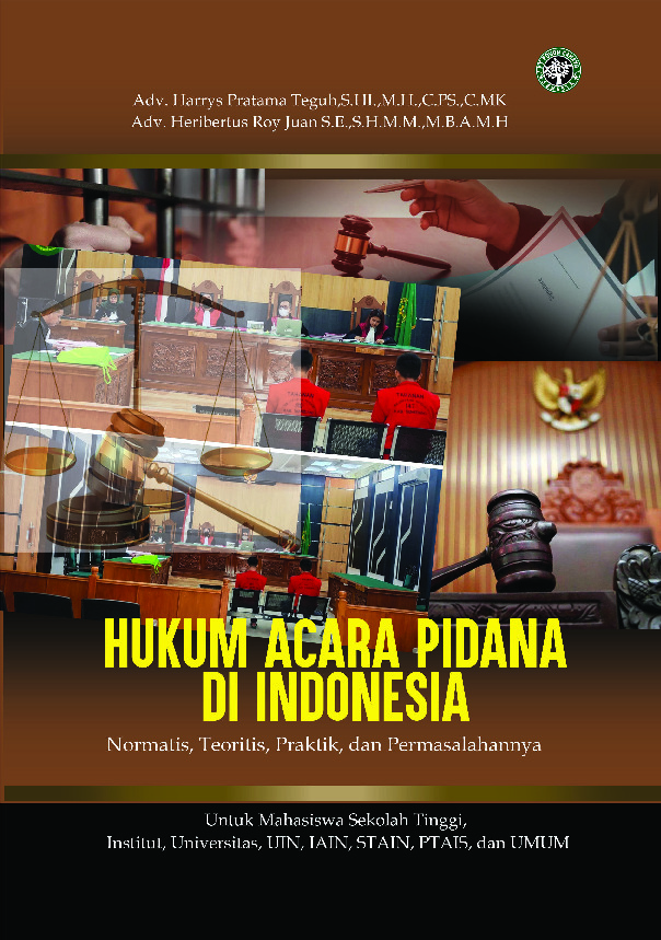 Sampul buku HUKUM ACARA PIDANA D...